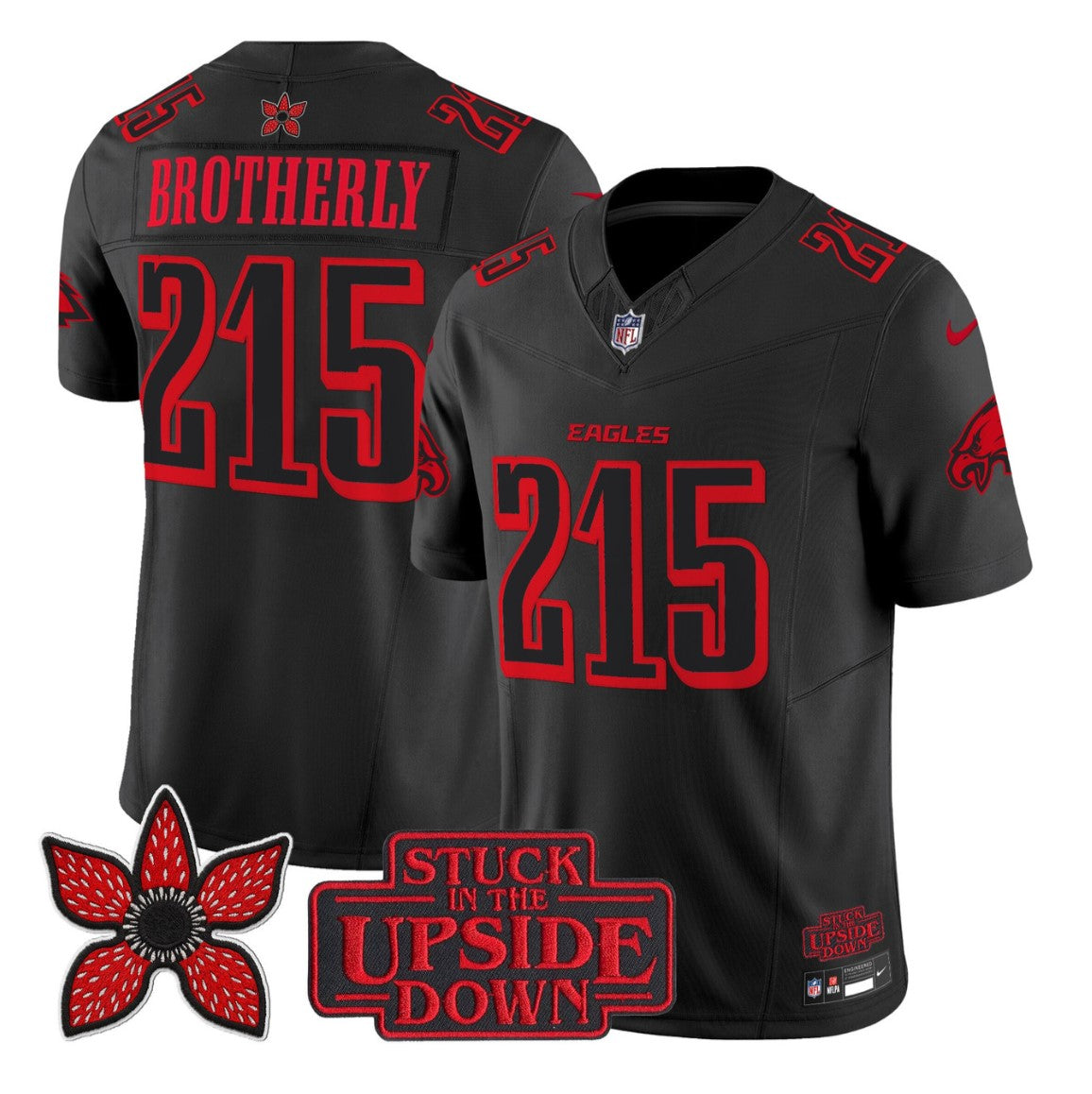 Brotherly Jersey #215 Stranger Things Edition Vapor Limited All Stitched