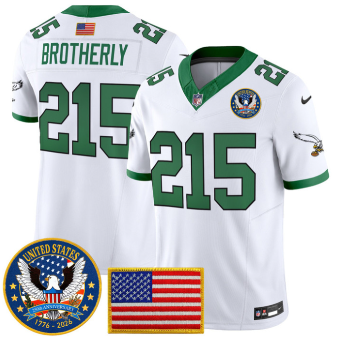 Brotherly Jersey #215 United States 250th Anniversary Stitched