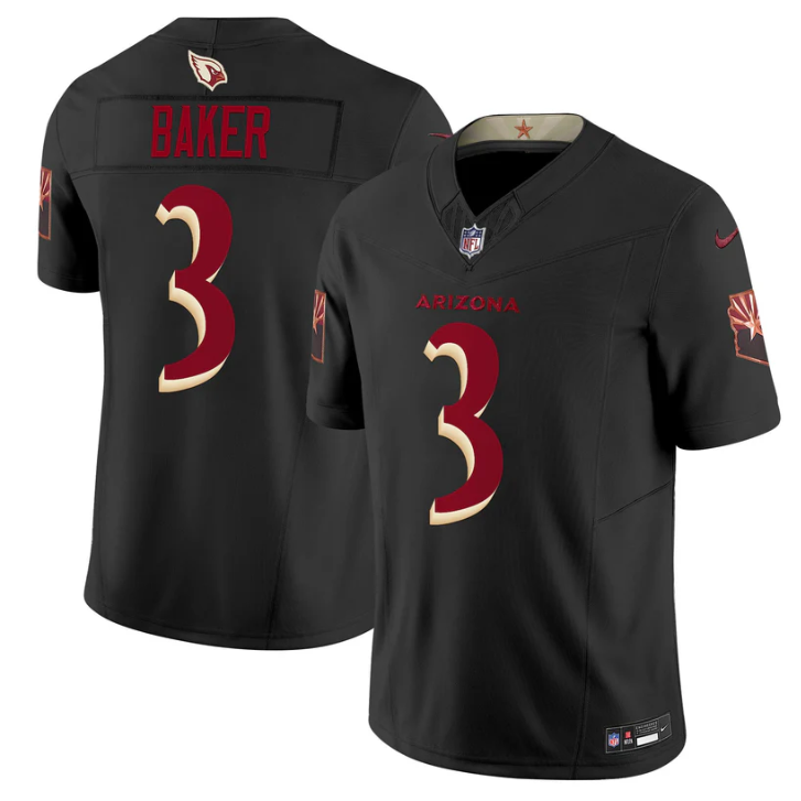 Budda Baker Jersey #3 Arizona 2025 Rivalries Vapor Limited Stitched