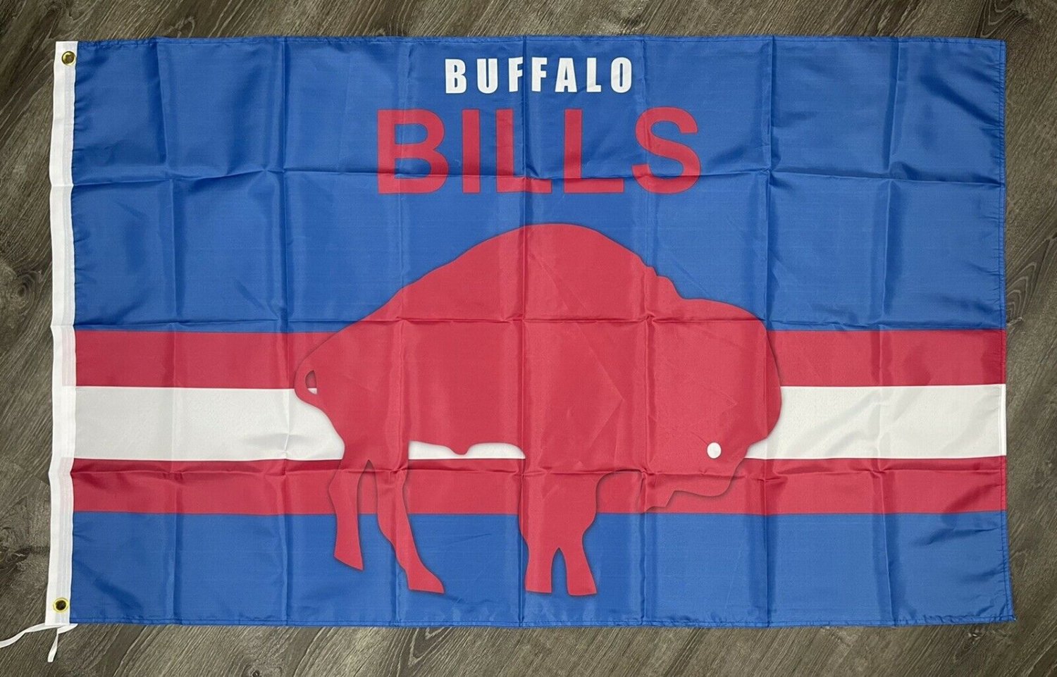 Buffalo Bills Retro Style Man-Cave Flag 3x5 ft Sports Banner Garage