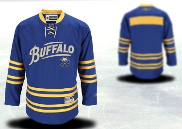 Buffalo Sabres Customized Blue 40TH Jersey