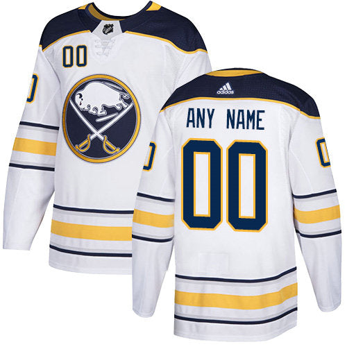 Custom Buffalo Sabres Home Navy Blue 2017-2018 NHL Jersey