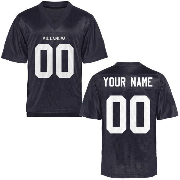 Custom Villanova Wildcats Jersey Name and Number NCAA College Football