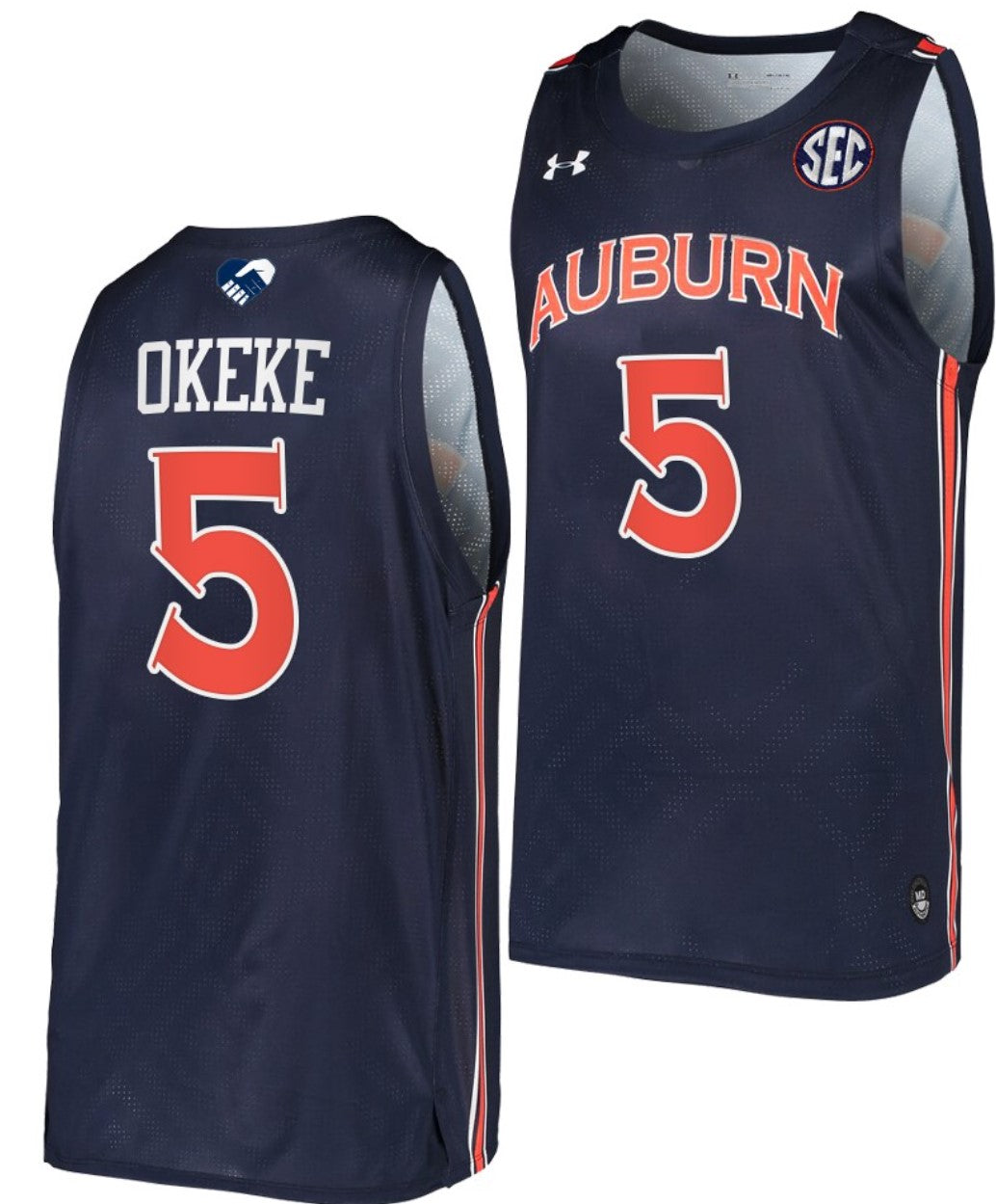 Chuma Okeke Jersey Auburn Tigers College Basketball #5