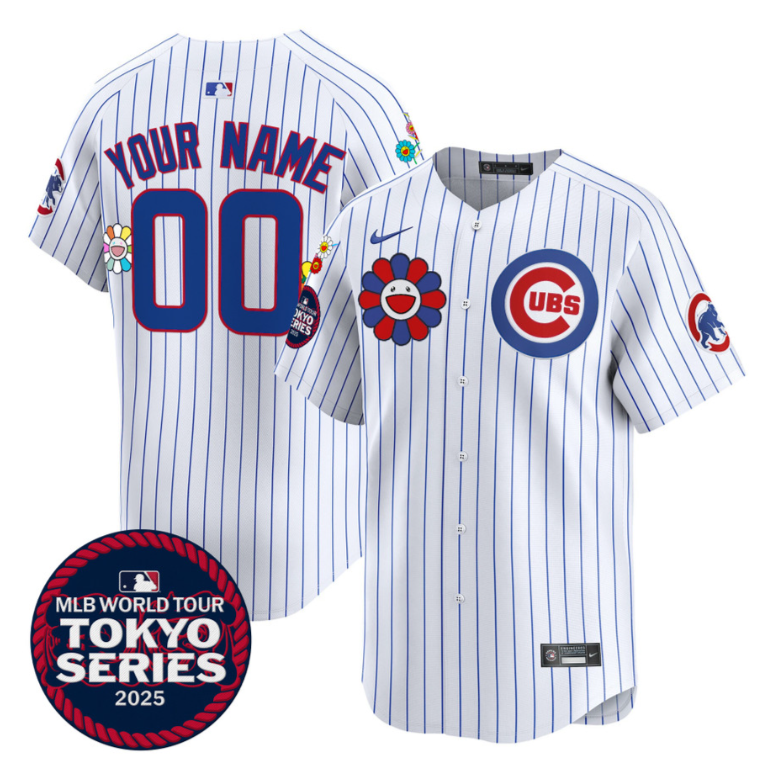 Custom Chicago Cubs JerseyTokyo Series 2025 Vapor Premier Limited Stitched Royal