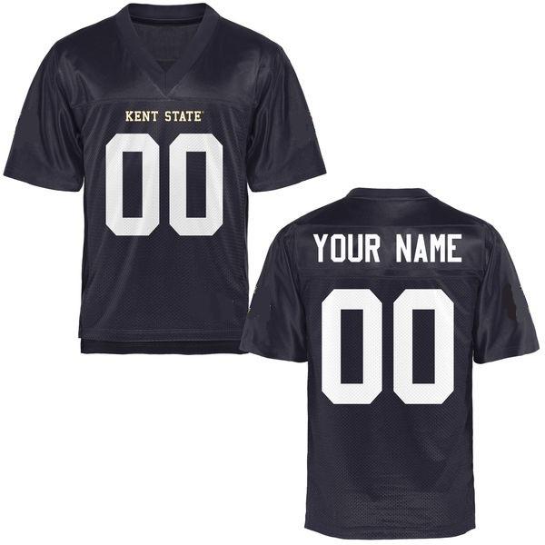 Custom Kent State Golden Flashes Jersey Name and Number NCAA College Football