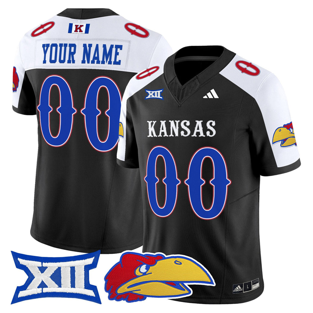 Custom Kansas Jayhawks Jersey Name, Number 2025 Limited Stitched Royal Alter
