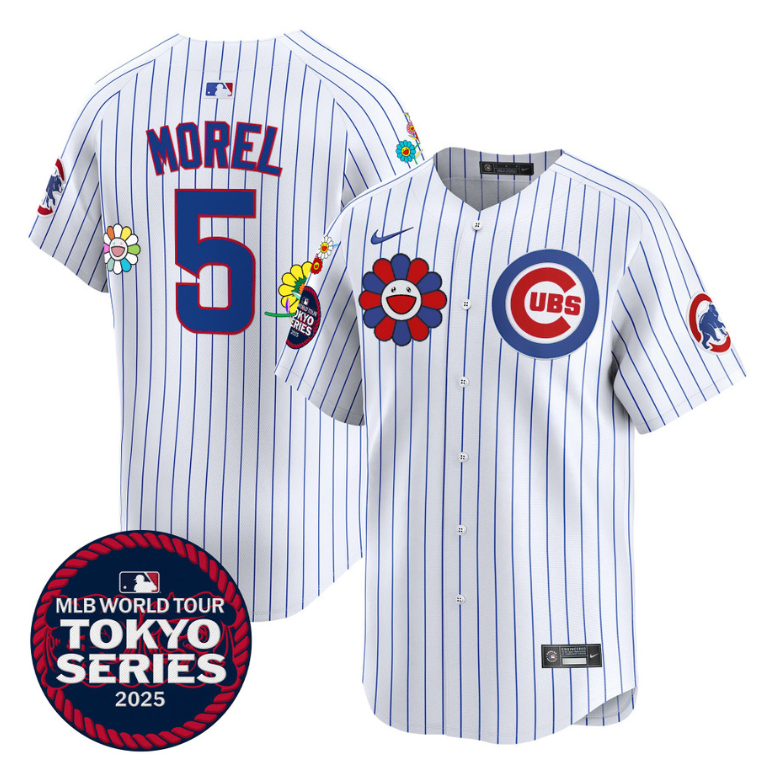 Christopher Morel Jersey #5 Chicago Cubs Tokyo Series 2025 Vapor Premier Limited Stitched Royal
