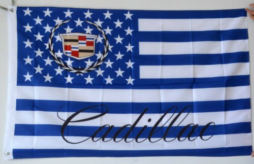 Cadillac Car Racing Flag 3X5 Ft Polyester Banner USA 90x150cm