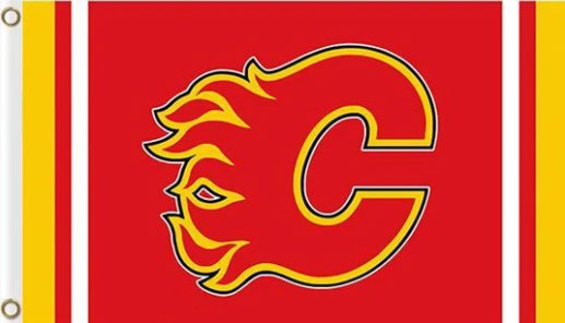 Calgary Flames Custom Flag 3X5Ft Polyester Digital Print Banner USA