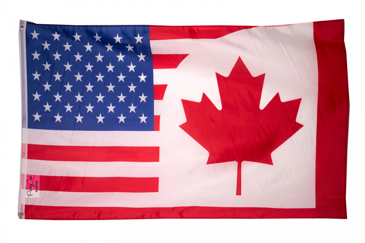 Canada USA Friendship FLAG 3x5FT COMBINATION United States America Canadian US