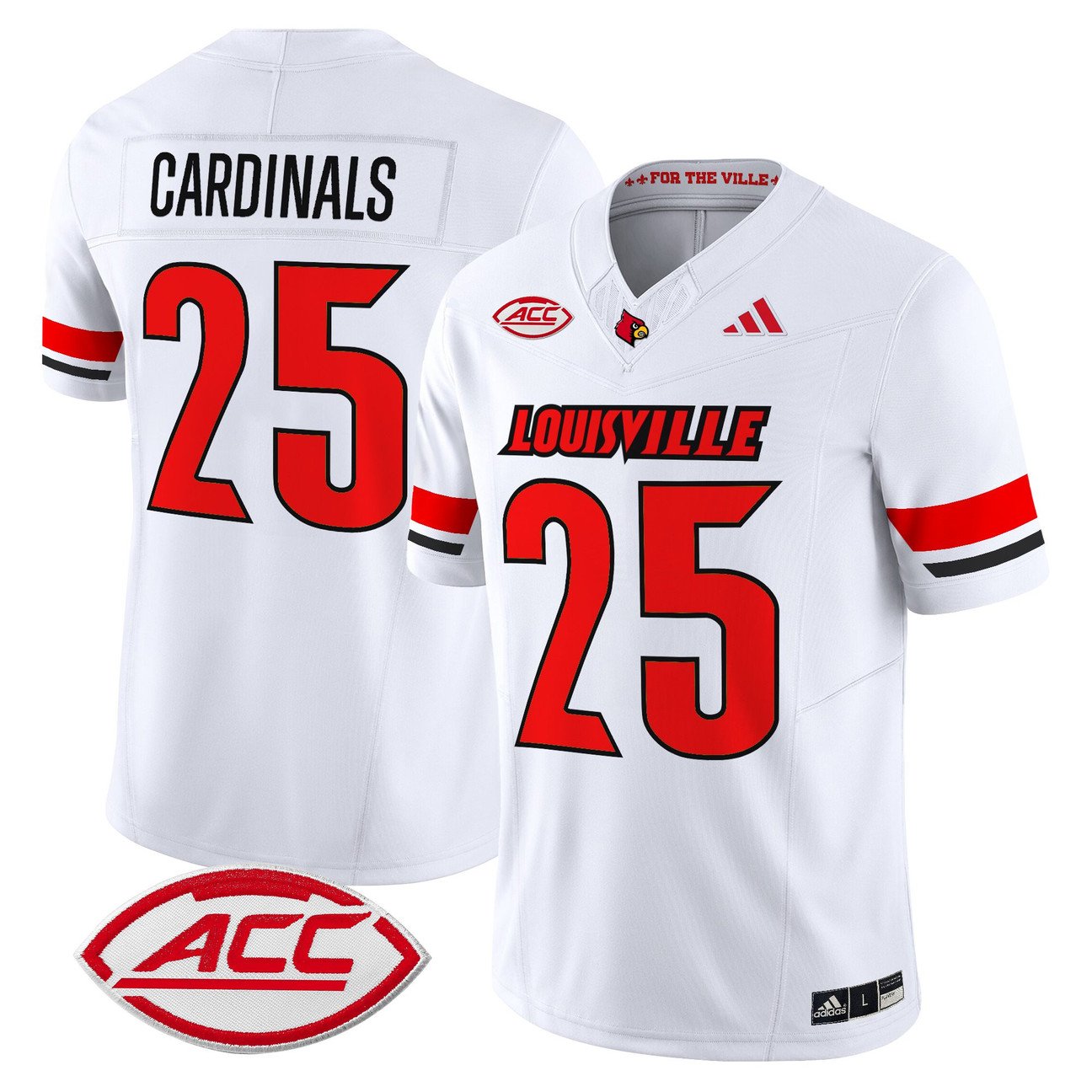 Cardinals Jersey #25 Louisville Cardinals 2025 Vapor Limited Stitched