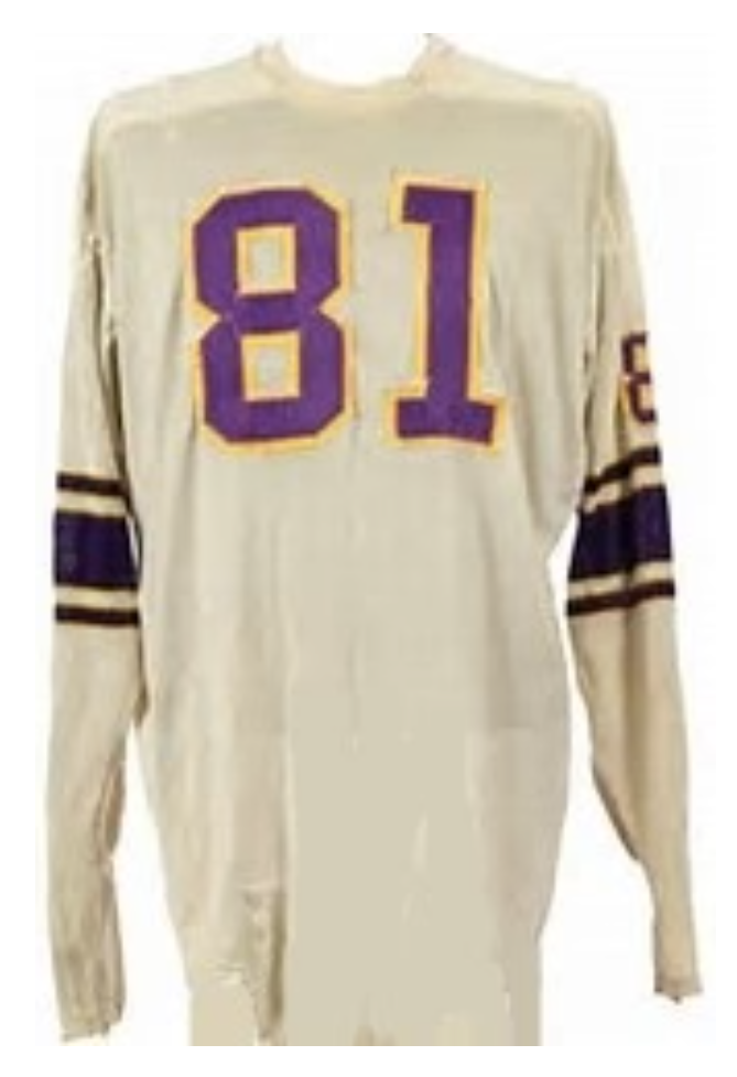 Carl Eller Jersey Vintage Style Minnesota Vikings Long Sleeve Custom Throwback Football No Name On back White