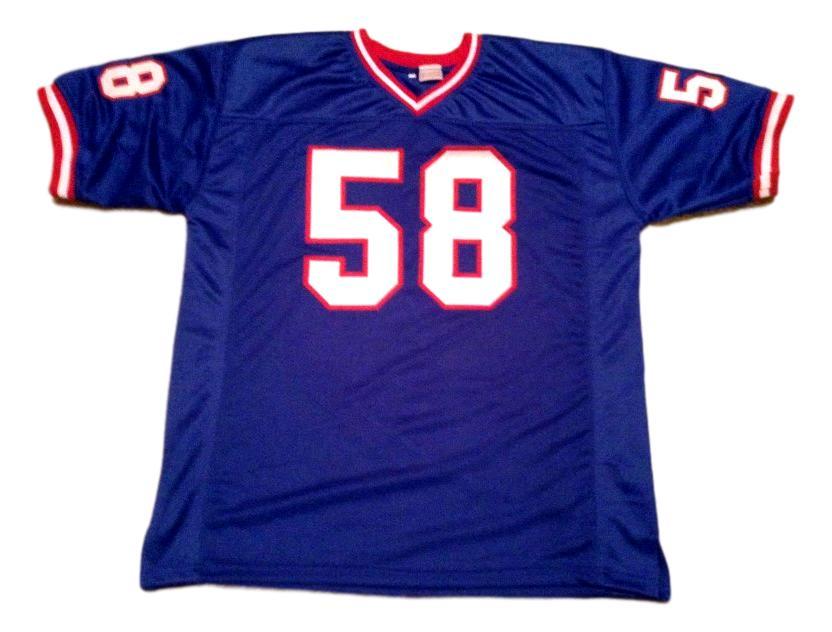 Carl Banks Jersey #58 Custom Unsigned Football Jerseys Stitched Blue