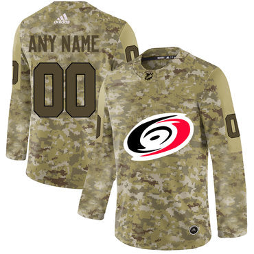 Carolina Hurricanes Camo Customized Jersey