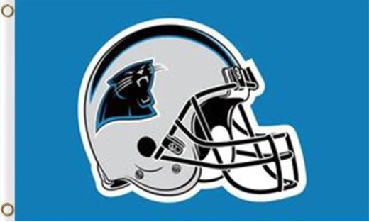 Carolina Panthers Helmet Sport Flag 3X5 Ft Polyester Banner USA 90x150cm