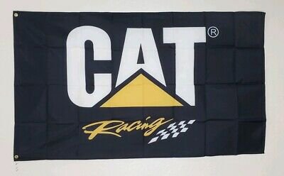 Caterpillar Racing Sport Flag 3X5 Ft Polyester Banner USA 90x150cm