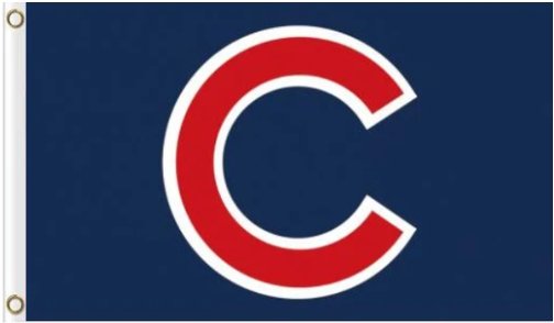 Champions Chicago Cubs Flag 3X5Ft Banner USA Polyester with Brass Grommets