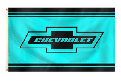 Chevrolet Blue Logo Flag 3X5 Ft Polyester Banner USA 90x150cm