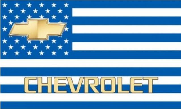 Chevrolet Flag Chevy Racing US Strips Stars 3X5 Ft Polyester Banner USA 90x150cm