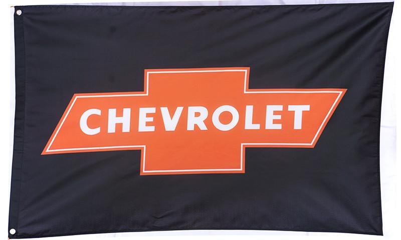 Chevrolet Orange Flag Racing 3X5 Ft Polyester Banner USA 90x150cm