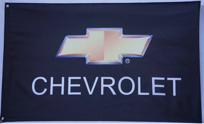 Chevrolet Racing Black Flag 3X5 Ft Polyester Banner USA 90x150cm