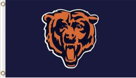 Chicago Bears National Flag 3X5 Ft Polyester Banner USA 90x150cm