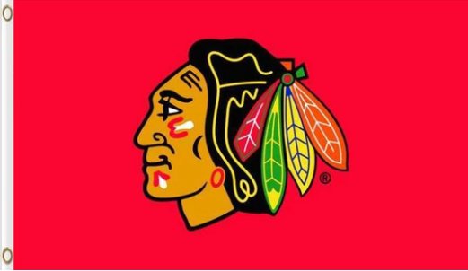 Chicago Blackhawks Custom Red Flag 3X5Ft Polyester Digital Print Banner USA