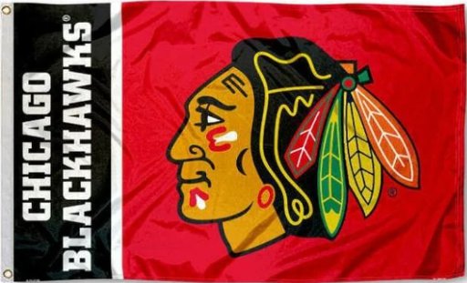 Chicago Blackhawks Flag 3X5Ft Polyester Digital Print Banner USA