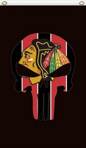 Chicago Blackhawks Sport Vertical Flag 3X5Ft Polyester Digital Print Banner USA