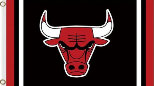 Chicago Bulls America Flag 3X5Ft Polyester Banner USA Digital Print