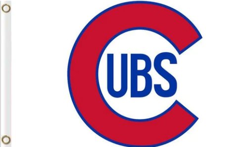 Chicago Cub Baseball Club Flag 3X5Ft Banner USA Polyester with Brass Grommets - 11