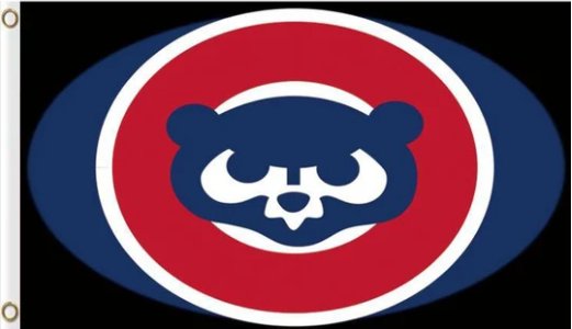 Chicago Cub Baseball Club Flag 3X5Ft Banner USA Polyester with Brass Grommets - 13