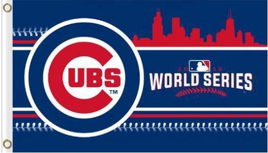 Chicago Cubs US Sport 2016 Flag 3X5Ft Banner USA Polyester with Brass Grommets