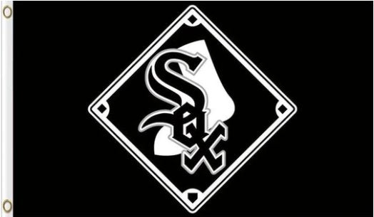 Chicago White Sox Baseball Club flag 3X5Ft Banner USA Polyester with Brass Grommets - 7