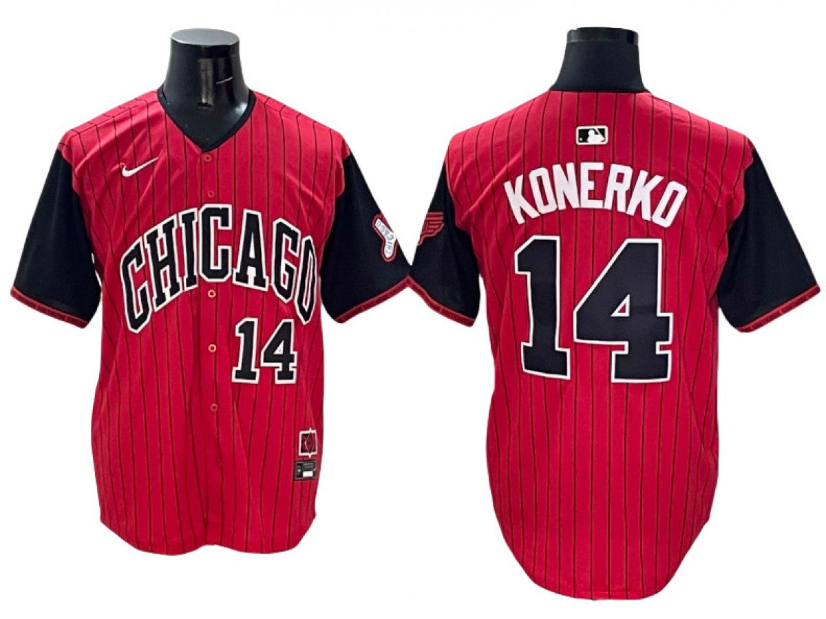 Chicago White Sox #14 Paul Konerko Red 2025 City Connect Limited Jersey