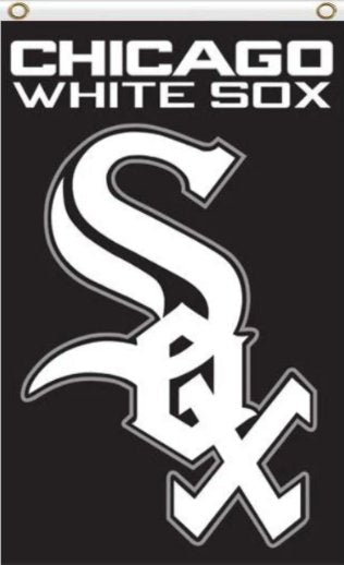 Chicago White Sox flag 3X5 Banner USA Polyester with Brass Grommets