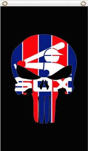 Chicago White Sox flag 3X5Ft Banner USA Polyester with Brass Grommets - 1