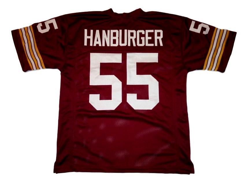 Chris Hanburger Jersey #55 Custom Unsigned Football Stitched Maroon