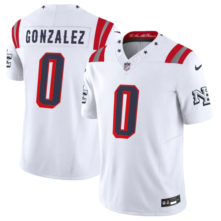 Christian Gonzalez Jersey #0 Rivalries 2025 Vapor Limited Stitched
