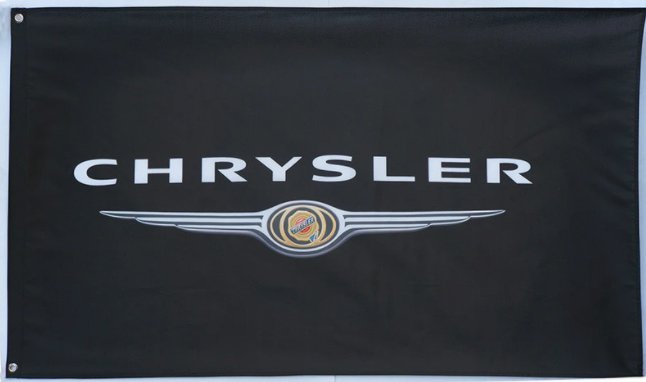 Chrysler Flag 3X5 Ft Polyester Banner USA 90x150cm