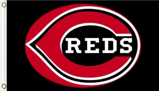 Cincinnati Reds Baseball Club US Flag 3X5Ft Banner USA Polyester with Brass Grommets - 5