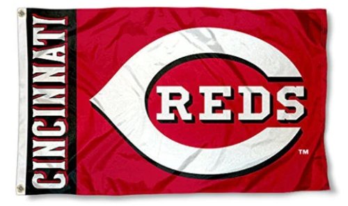 Cincinnati Reds Baseball Flag 3X5Ft Banner USA Polyester with Brass Grommets