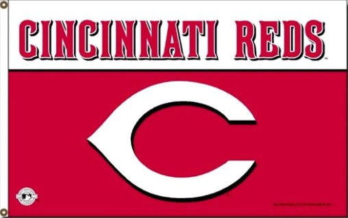 Cincinnati Reds House Flag 3X5Ft Banner USA Polyester with Brass Grommets