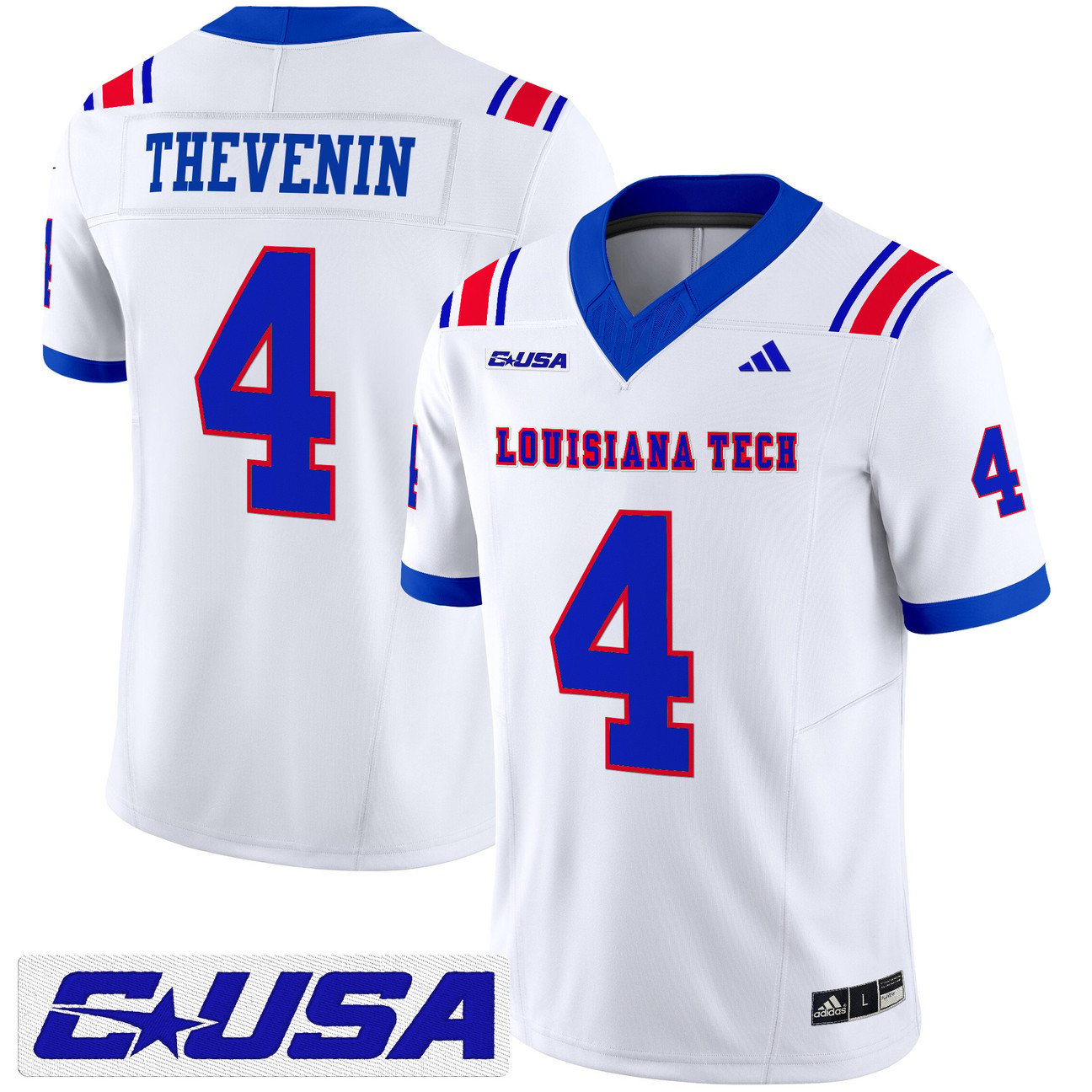 Clay Thevenin Jersey #4 Louisiana Tech Bulldogs 2025 Limited Stitched