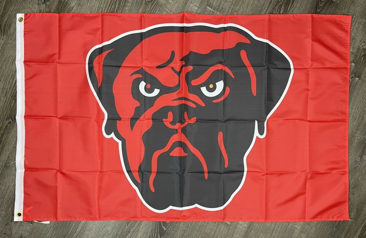 Cleveland Browns Retro Logo Flag 3x5 Sports Orange Banner Man-Cave Garage Bar