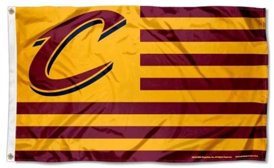 Cleveland Cavaliers Basketball Club Yellow Flag 3X5Ft Polyester Banner USA Digital Print