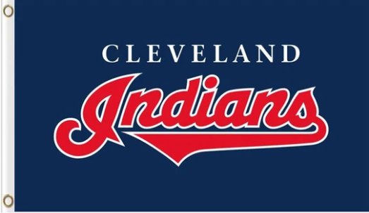 Cleveland Indians Baseball Club flag 3X5Ft Banner USA Polyester with Brass Grommets