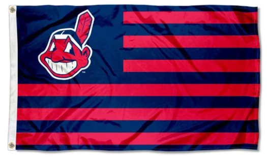 Cleveland Indians Nation flag 3X5Ft Banner USA Polyester with Brass Grommets