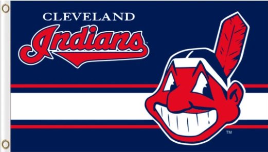 Cleveland Indians Sport flag 3X5 Banner USA Polyester with Brass Grommets